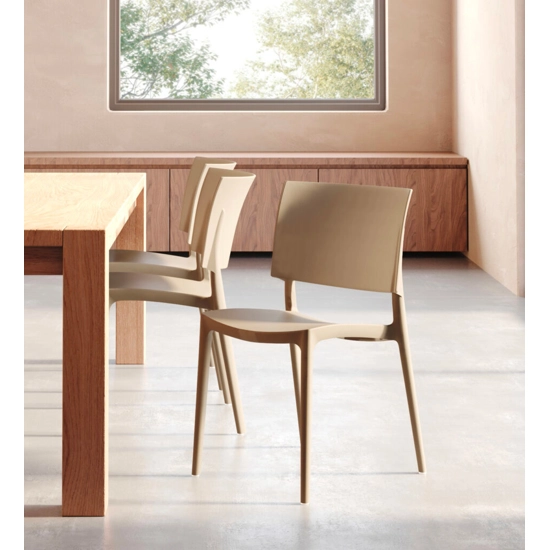 SHARP Sedie in plastica di design Progetto Sedia 8