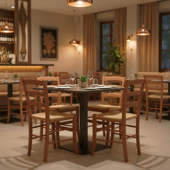 Venezia Sedie rustiche in legno Palma 15