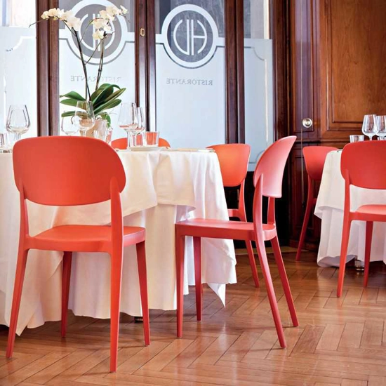 Amy Sedie in plastica di design Progetto Sedia 4