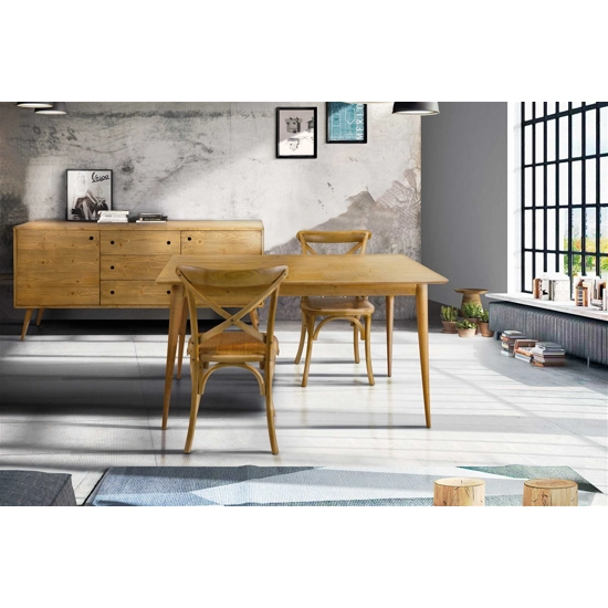 Timeless Rustic wooden chairs Progetto Sedia 3