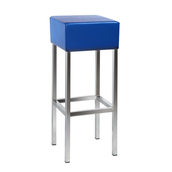 Cube One High Metal stools Progetto Sedia 3