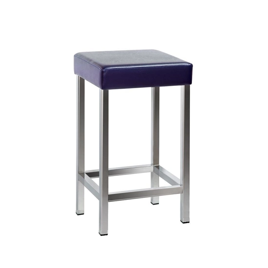 Cube Two Medium Metal stools Progetto Sedia 2
