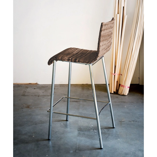 Stool fiber (ANTIBACTERIAL) Metal stools Progetto Sedia