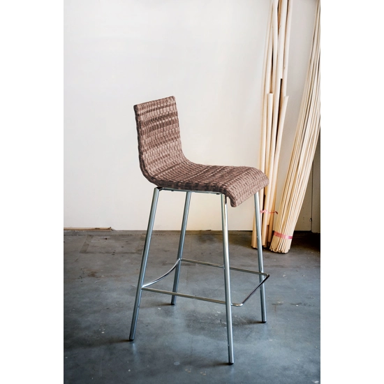 Stool fiber (ANTIBACTERIAL) Metal stools Progetto Sedia 1