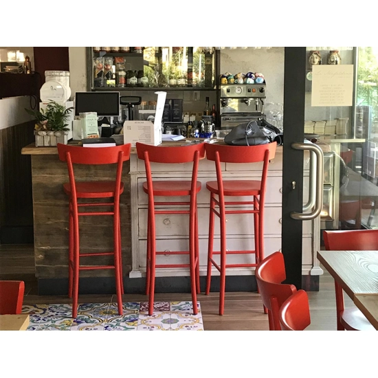 Milano Sgabello Sgabelli in legno Progetto Sedia 3