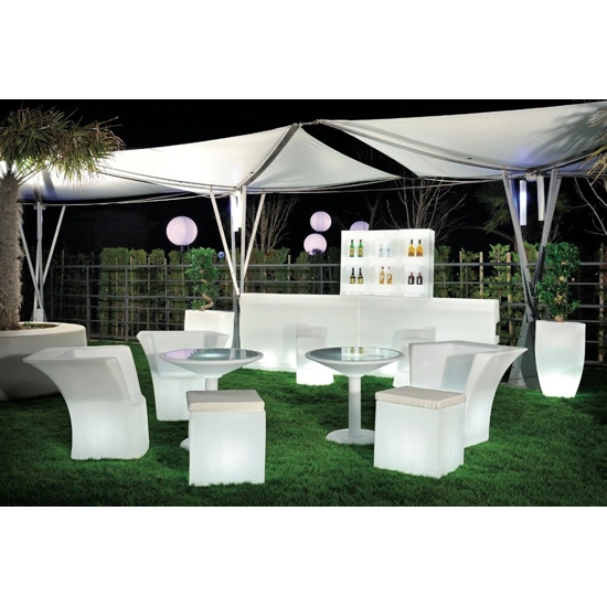 Antigua - Tavolo illuminabile Tavoli da esterno Progetto Sedia 3