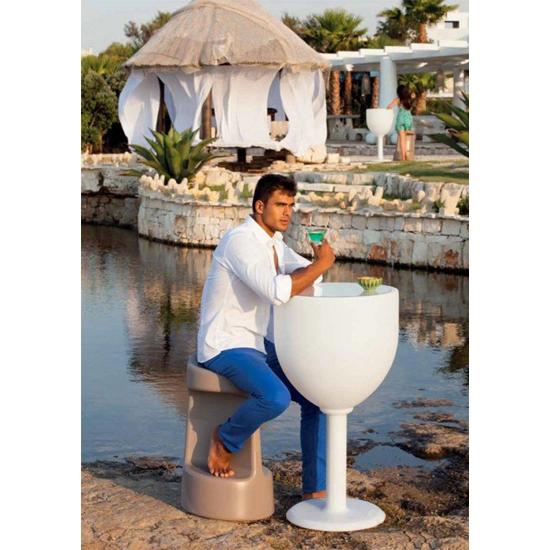 Wine - Tavolo illuminabile Tavoli da esterno Progetto Sedia 3