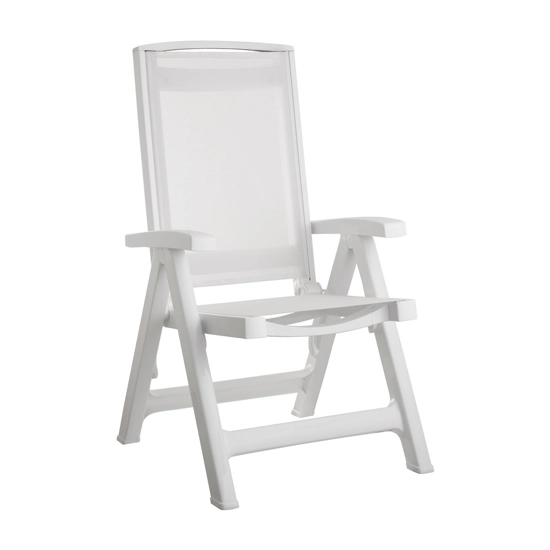 Esmeralda Lux Sunbeds and deck chairs in the garden Scab 3