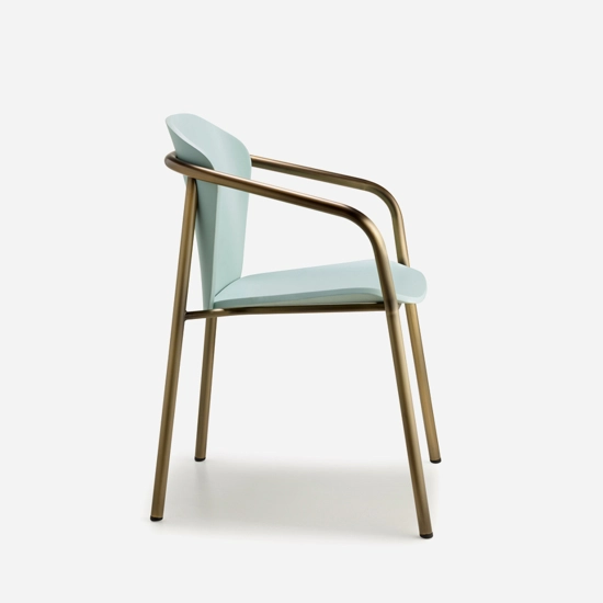 Finn Armchair Metal Wood Modern wooden chairs Scab 2