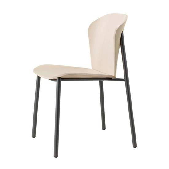 Finn Metal Wood Sedie in legno moderne Scab 11