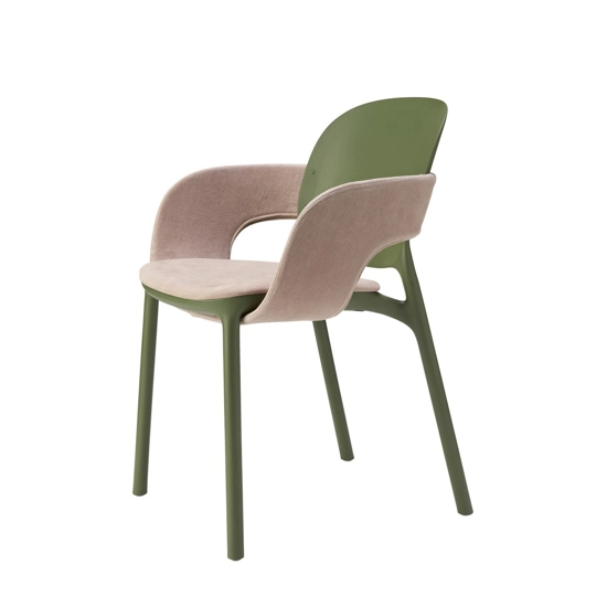 Hug Armchair with cushion and padded band Upholstered chairs Scab 2