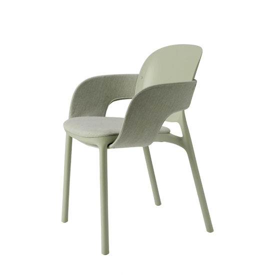 Hug Armchair with cushion and padded band Upholstered chairs Scab 3