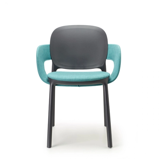 Hug Armchair with cushion and padded band Upholstered chairs Scab 4