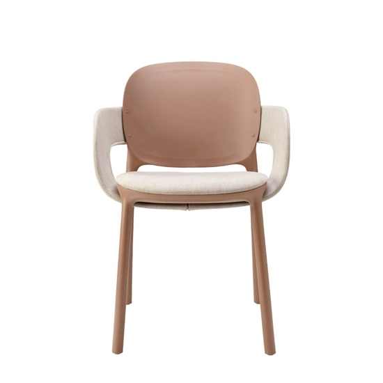 Hug Armchair with cushion and padded band Upholstered chairs Scab 5