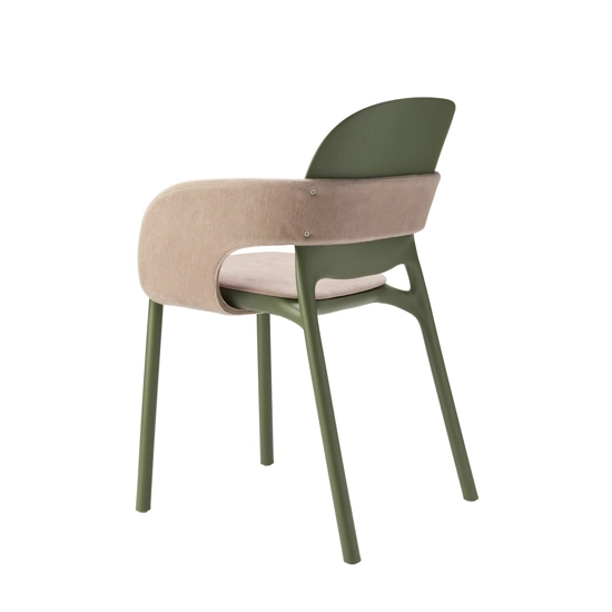 Hug Armchair with cushion and padded band Upholstered chairs Scab 7