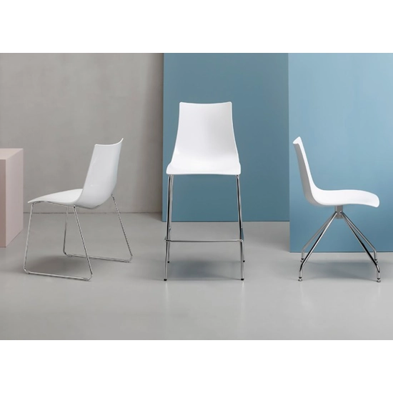 Zebra Antishock sled Kitchen chairs Scab 1