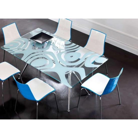 Zebra Bicolore Sedie da cucina Scab 4