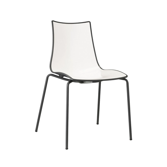 Zebra Bicolore Sedie da cucina Scab 5
