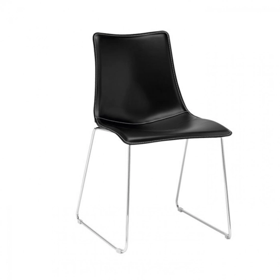 Zebra Pop Slide Metal chairs Scab 3