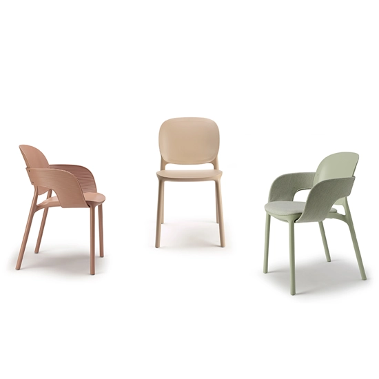 Hug Sedie in plastica di design Scab 6