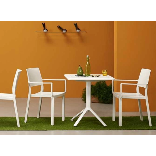 Kate with armrests Plastic chairs Scab 4