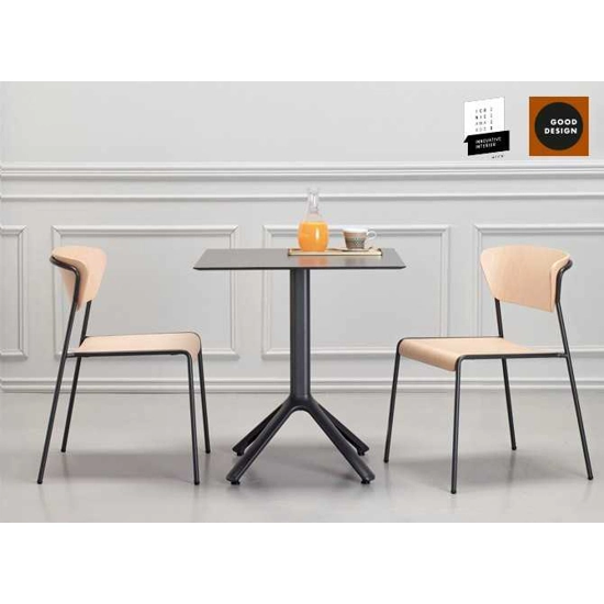 Lisa Wood Sedie in metallo Scab 4