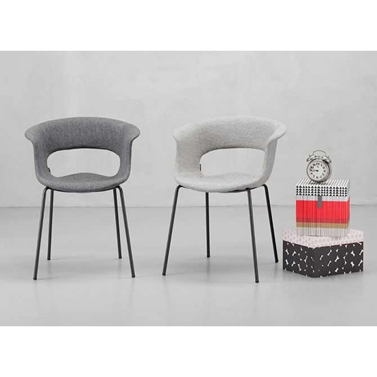 Miss B Pop Sedie in metallo Scab 1