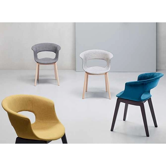 Natural Miss B Pop Sedie imbottite Scab 1