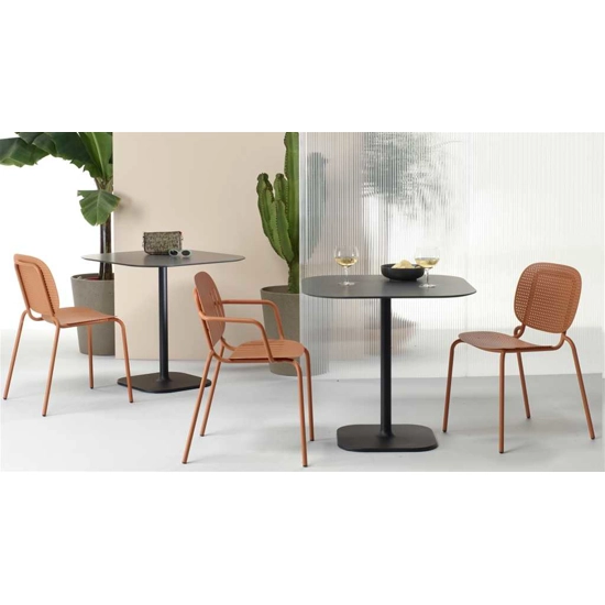 SI-SI Dots Sedie in metallo Scab 1