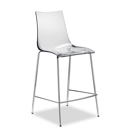 Zebra antishock H65 Sgabello in plastica Scab 1