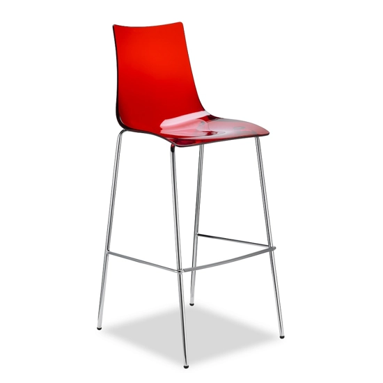Zebra antishock H80 Sgabello in plastica Scab 1