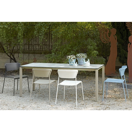 Pranzo 160 all. 210 Tavoli da esterno Scab 6