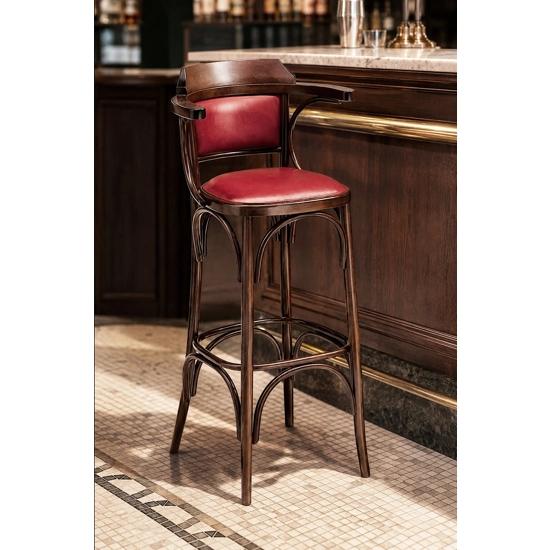 Vienna 600 IMB stool Wooden stools Progetto Sedia 1