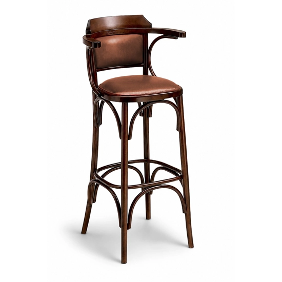 Vienna 600 IMB stool Wooden stools Progetto Sedia