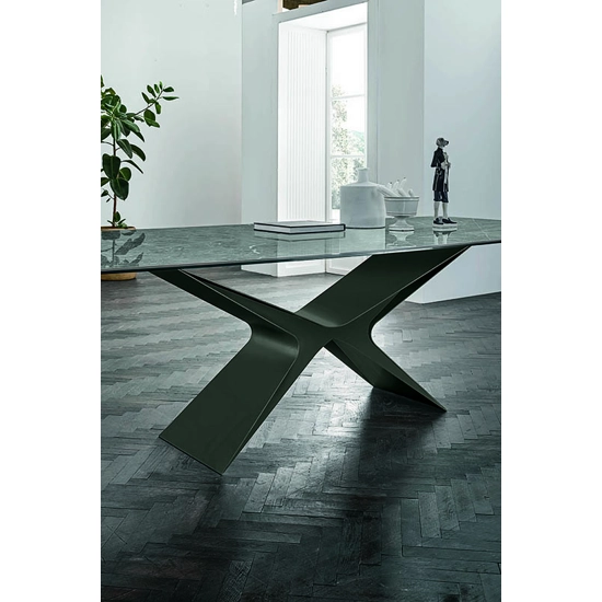 Baltik 220x120 Fisso con Piano a Botte Tavoli moderni Sedit 3