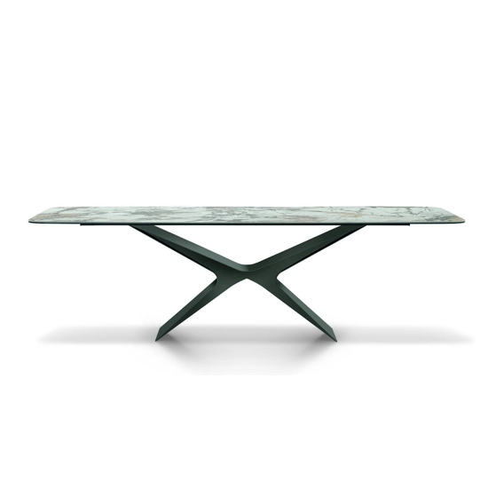 Baltik 220x120 Fisso con Piano a Botte Tavoli moderni Sedit 5