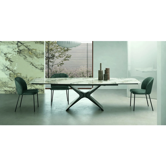Boma 140x95 (180-220) - Piano a Botte Tavoli moderni Sedit