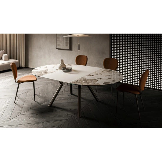Oliver ø120 (165) Tavoli in ceramica Sedit 1 Oliver ø120 (165) Tavoli in ceramica Sedit 1