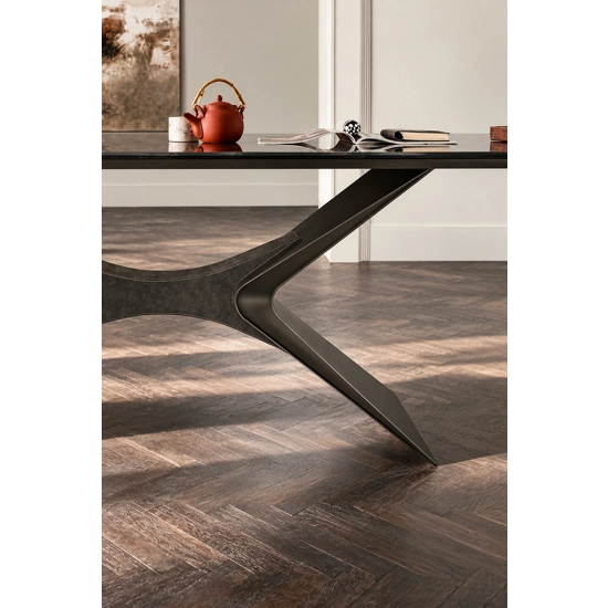 Sail 260x120 Fisso con Piano a Botte Tavoli moderni Sedit 3