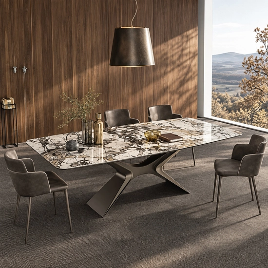 Sail 260x120 Fisso con Piano a Botte Tavoli moderni Sedit