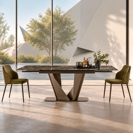 Silver 180x100 (230-280) Allungabile con Sistema Up System Tavoli moderni Sedit