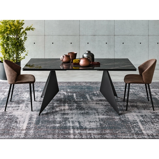 Vela 180x100 (230-280) Up system Modern tables Sedit