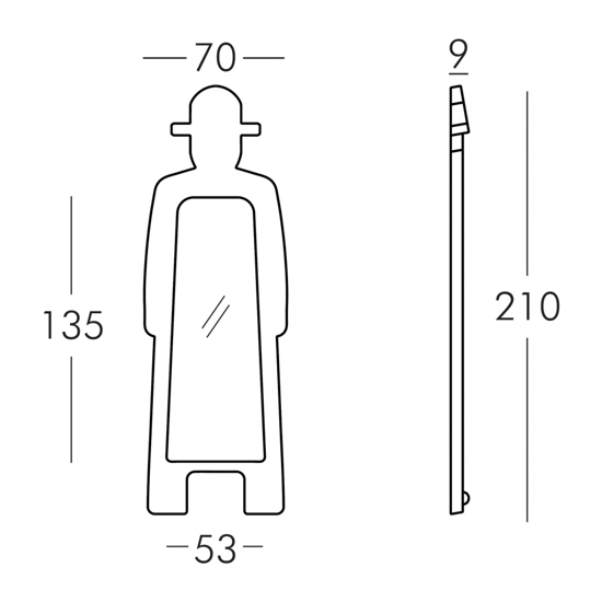 Mr Gio Mirror Furnishing accessories Slide 4