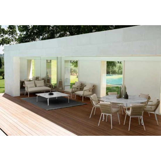 Cruise Alu Sofa Love Seat Outdoor sofas and armchairs Talenti 1