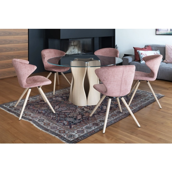 Concept - Gamba Legno Sedie imbottite Tonon 1