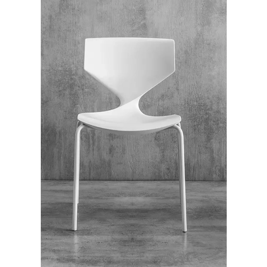 QUO Soft Touch Sedie in plastica di design Tonon 4