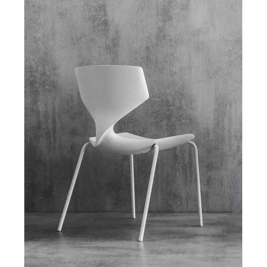 QUO Soft Touch Sedie in plastica di design Tonon