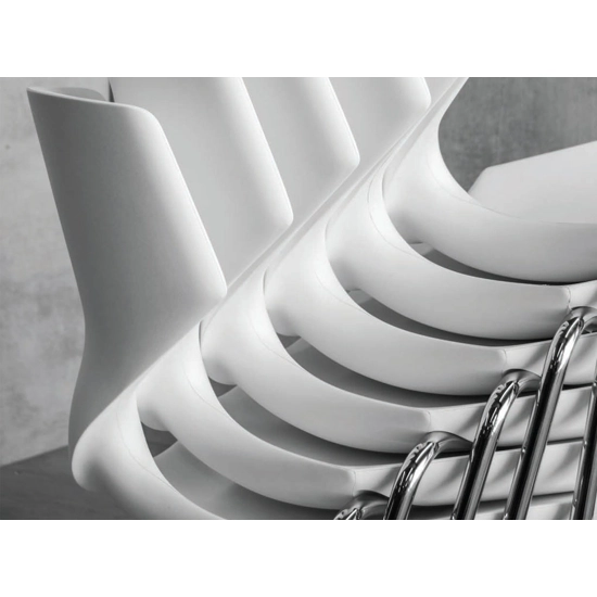 QUO Soft Touch Sedie in plastica di design Tonon 9