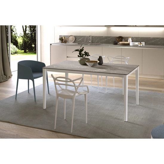 Alluminio 120x80 Tavoli moderni Union