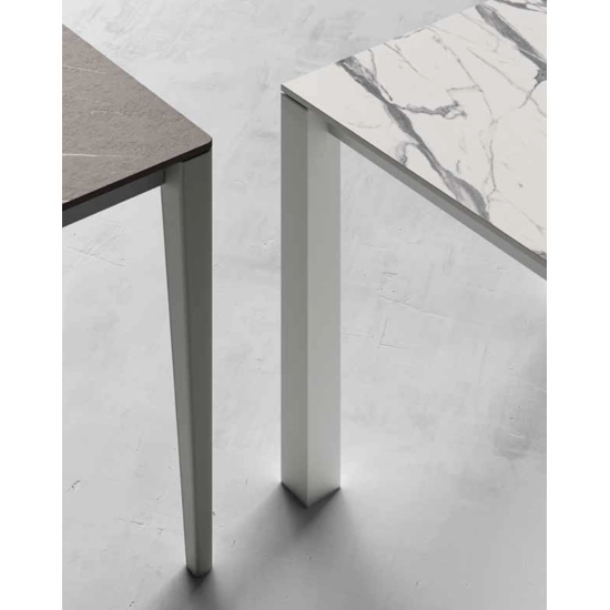 Alluminio 220x100 Tavoli moderni Progetto Sedia 2